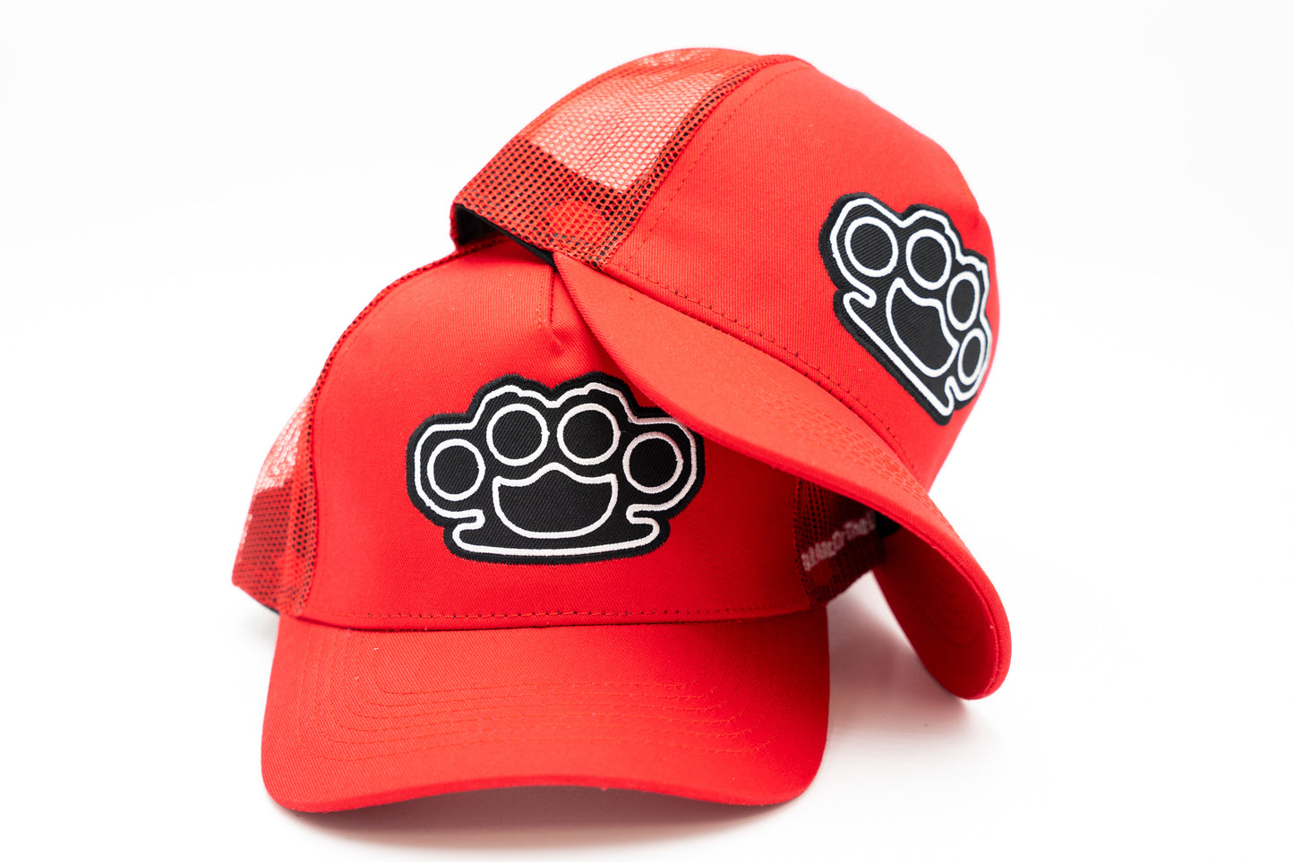 RED EMBLEM TRUCKER