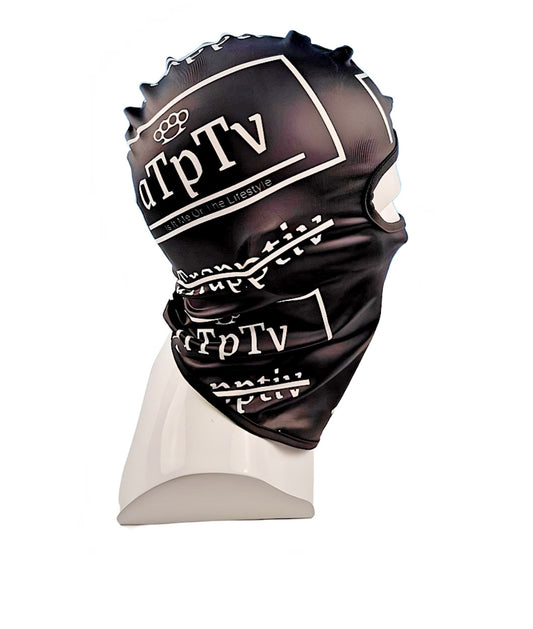 BLACK/WHITE SKII MASK
